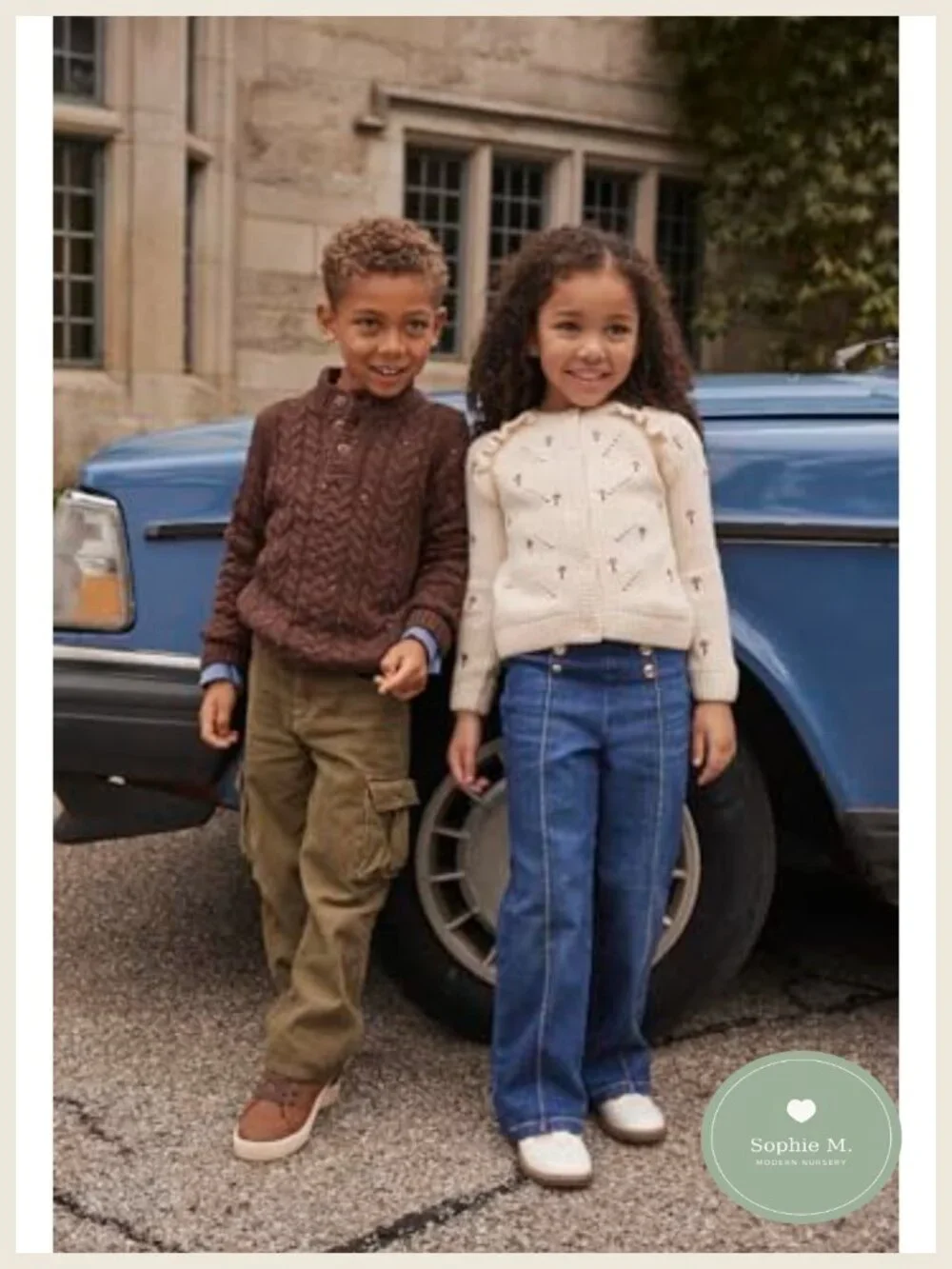 Boys Corduroy Baggy Cargo Pants with Adjustable Waist